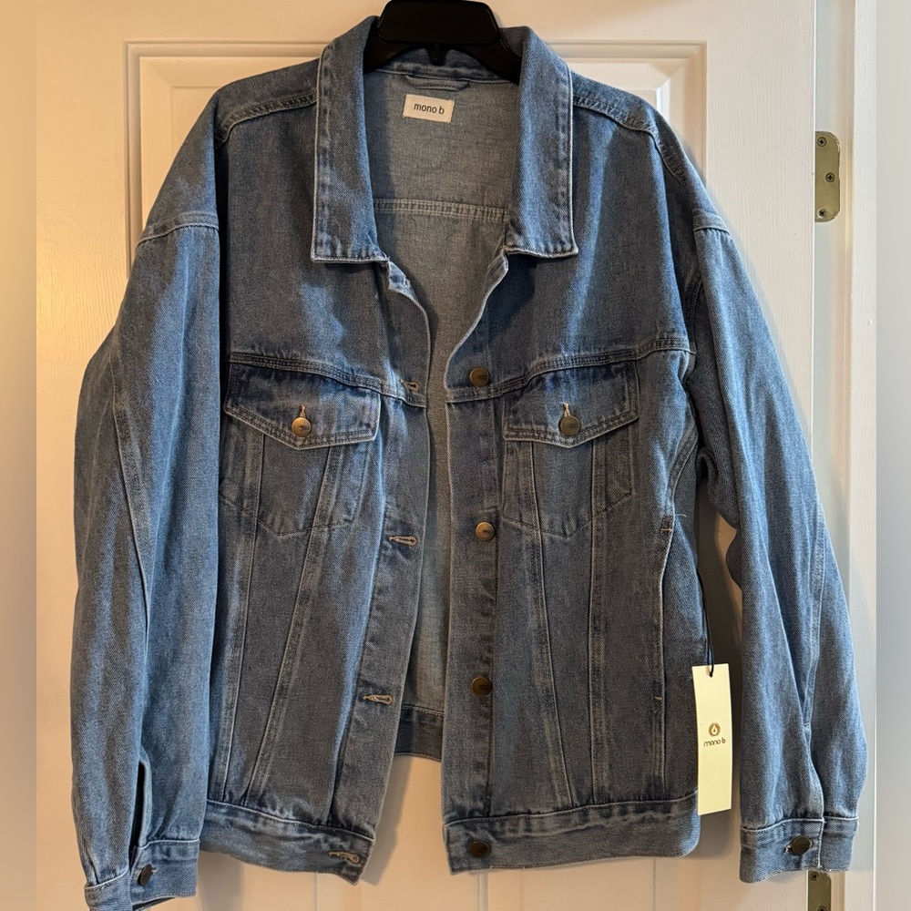 Mono B Light Blue Denim Jacket